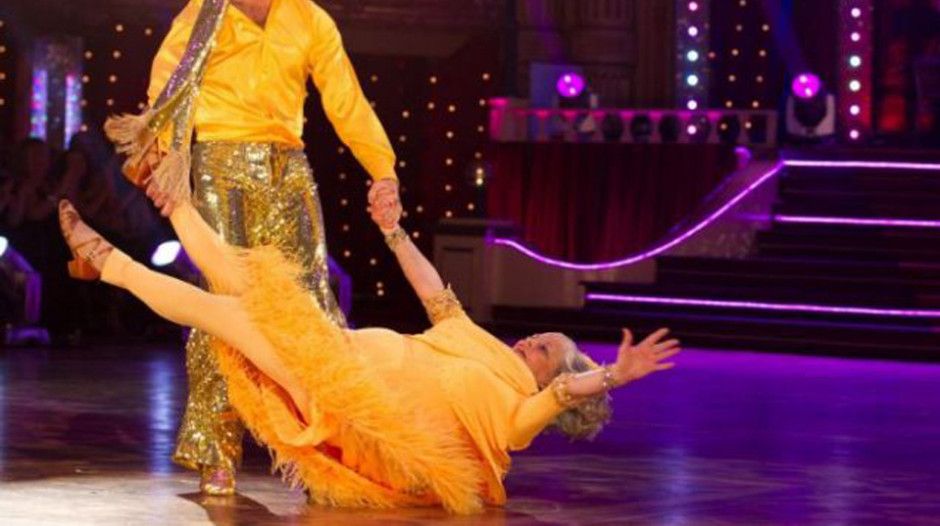 Ann Widdecombe as Big Bird