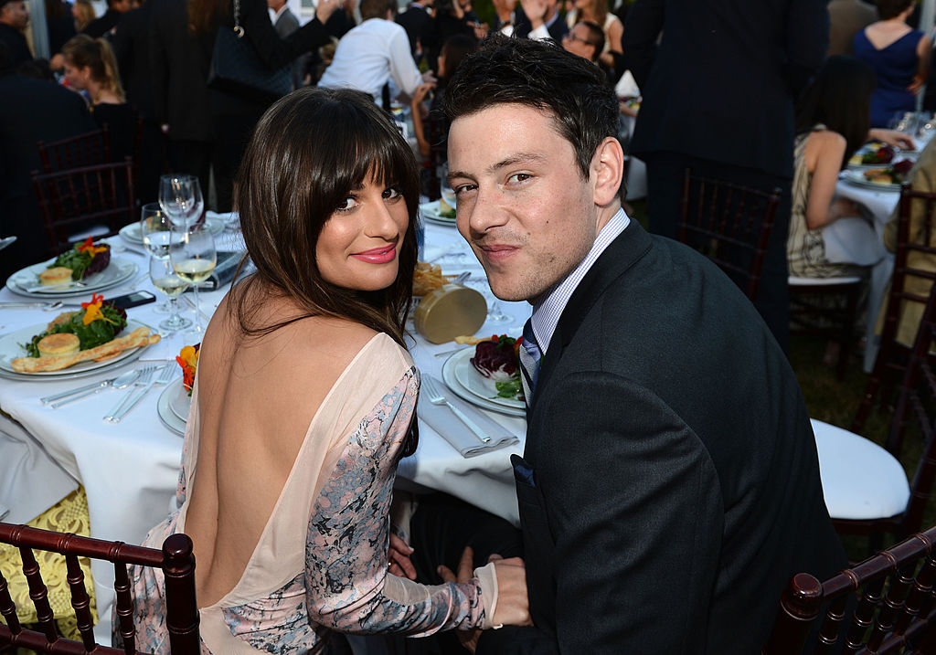 Lea Michele shares touching throwback snap with the late Cory