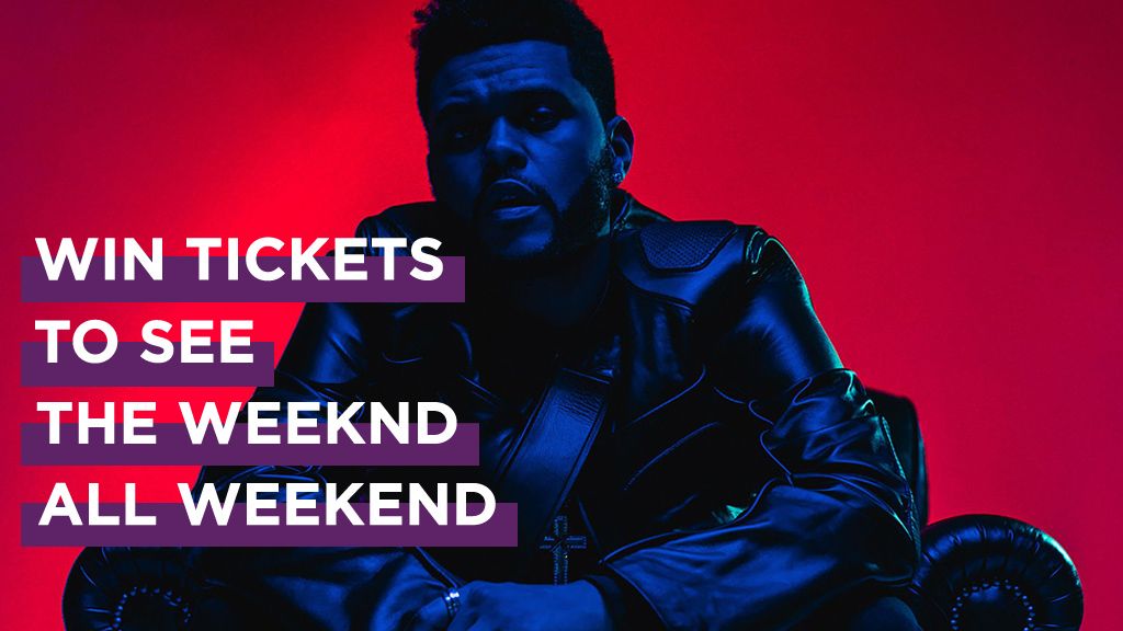 Win tickets to The Weeknd ALL WEEKEND - Terms and Conditions | KISS