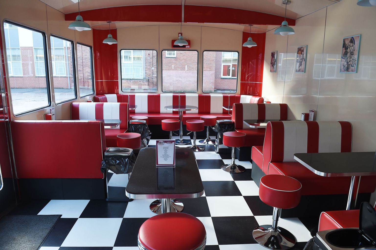 Americanstyle diner at Glasgow school bids to lure pupils away from
