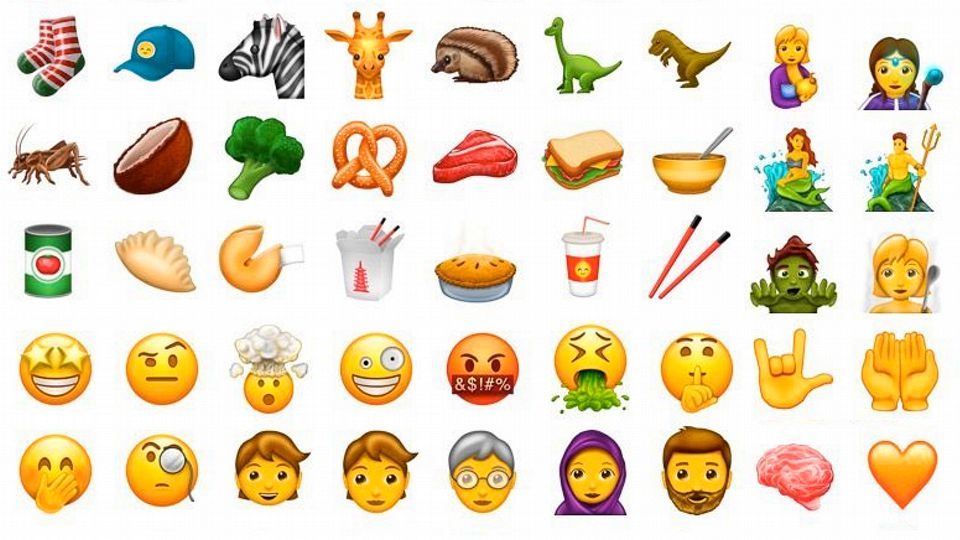 There’s 69 new emojis coming including dinosaurs, coconuts and mermaids ...