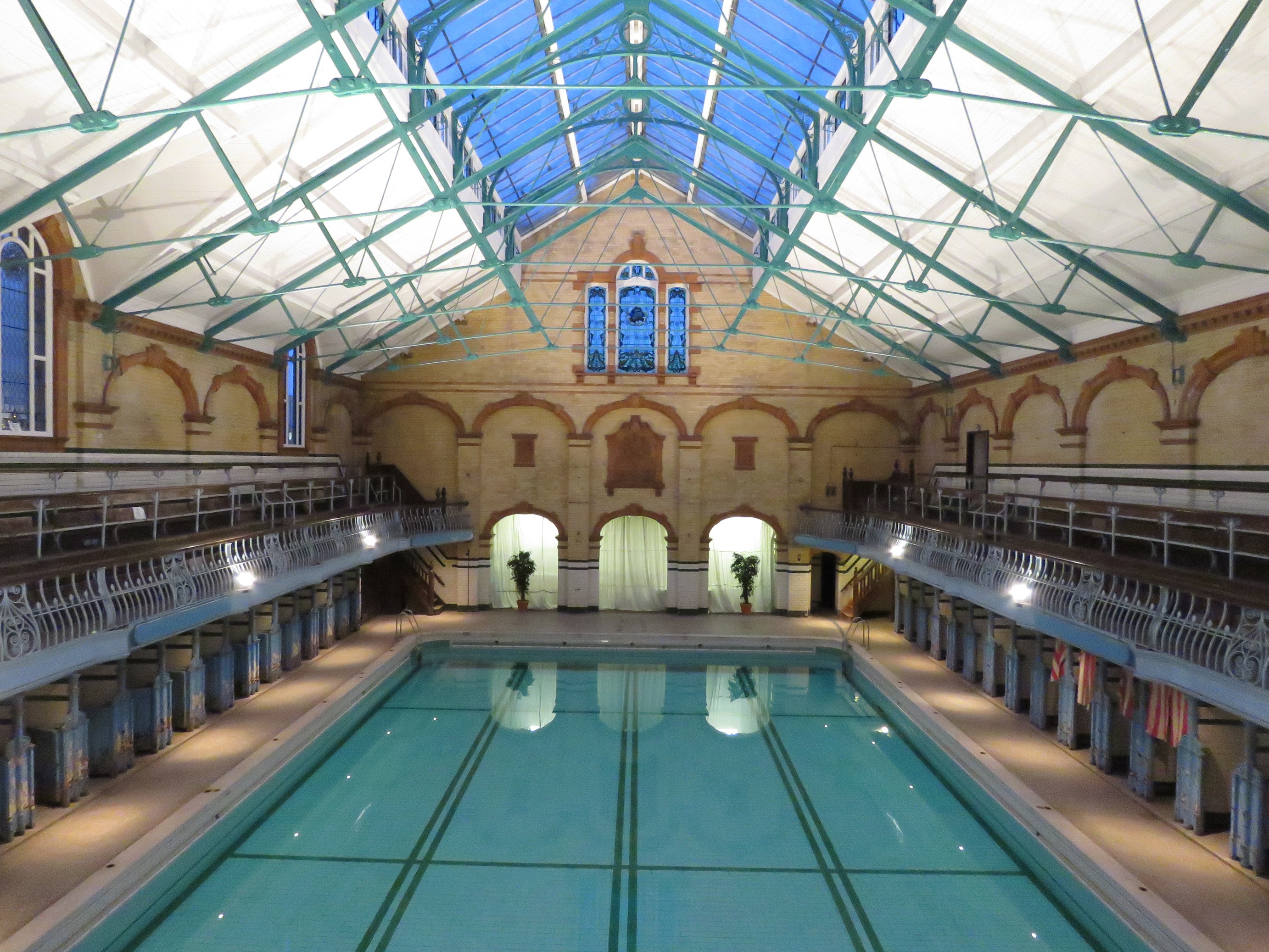 First public swim in Victoria Baths for 24 years | News - Hits Radio ...