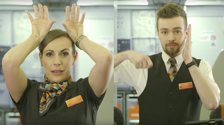 WATCH: EasyJet reveal their secret cabin code | Travel - Northsound 1