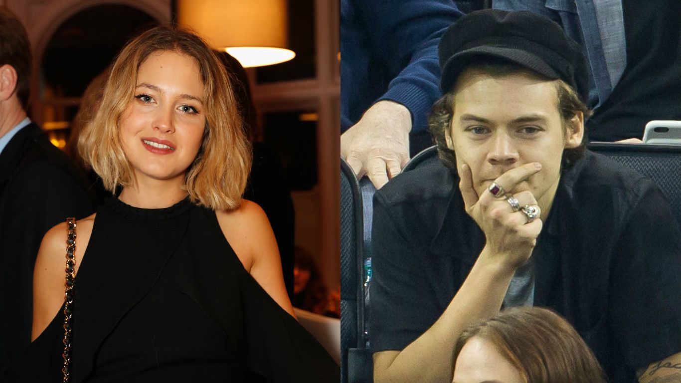 Harry Styles and Rumored GF Tess Ward Wear the Same Shirt, Which of Course  Means They're Practically Married