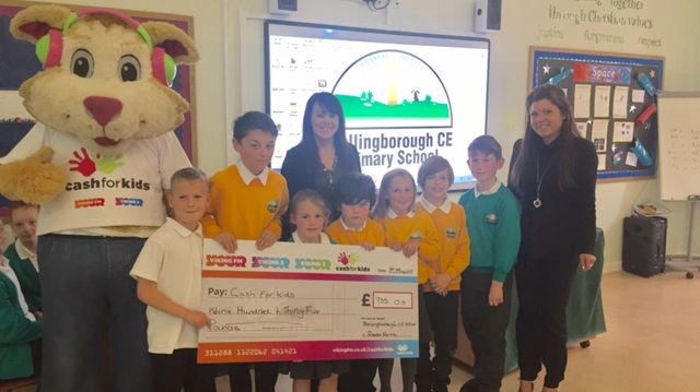 Stallingborough Primary School Cheque