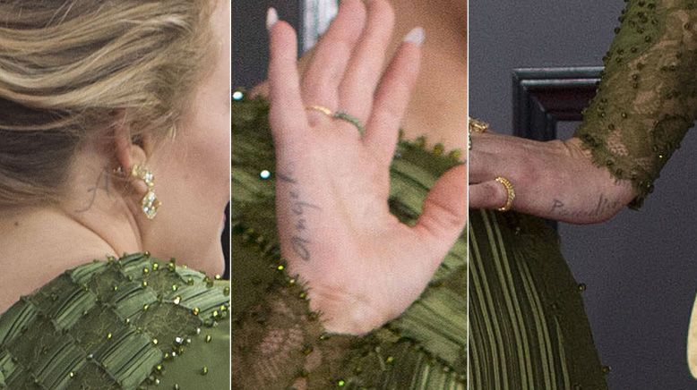 Adele's tattoos