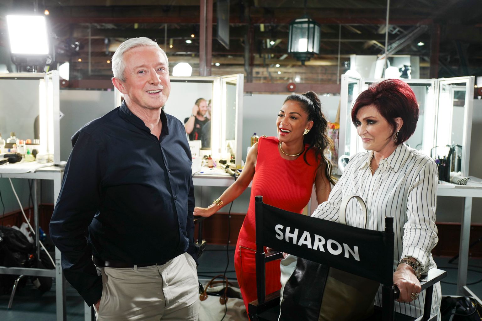 Judges backstage