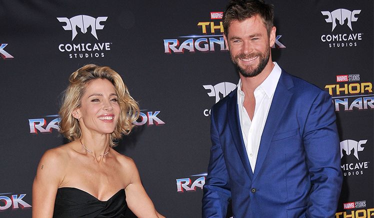 Chris Hemsworth and his wife Elsa Pataky