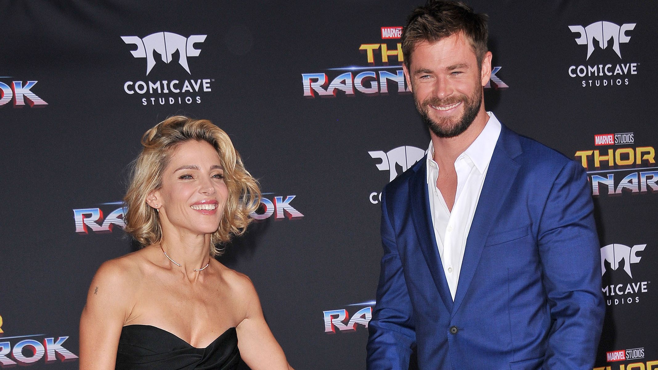 Chris Hemsworth at Thor Ragnarok premiere in LA.