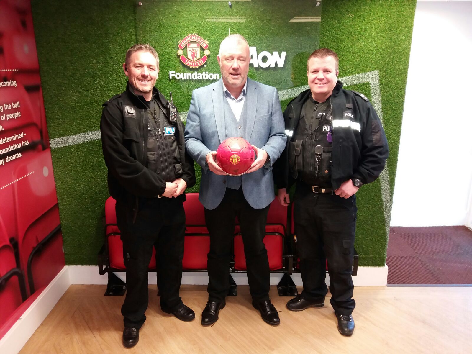 Police officers take on the community in 24 hour charity football match ...