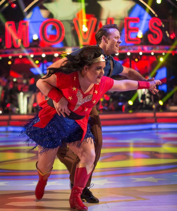 Susan Calman totally killing it as Wonder Woman