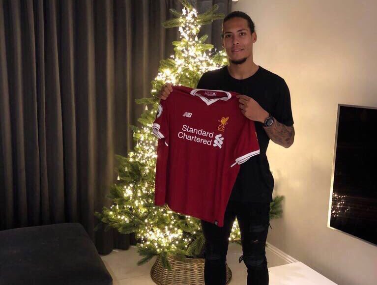 Van dijk liverpool on sale shirt