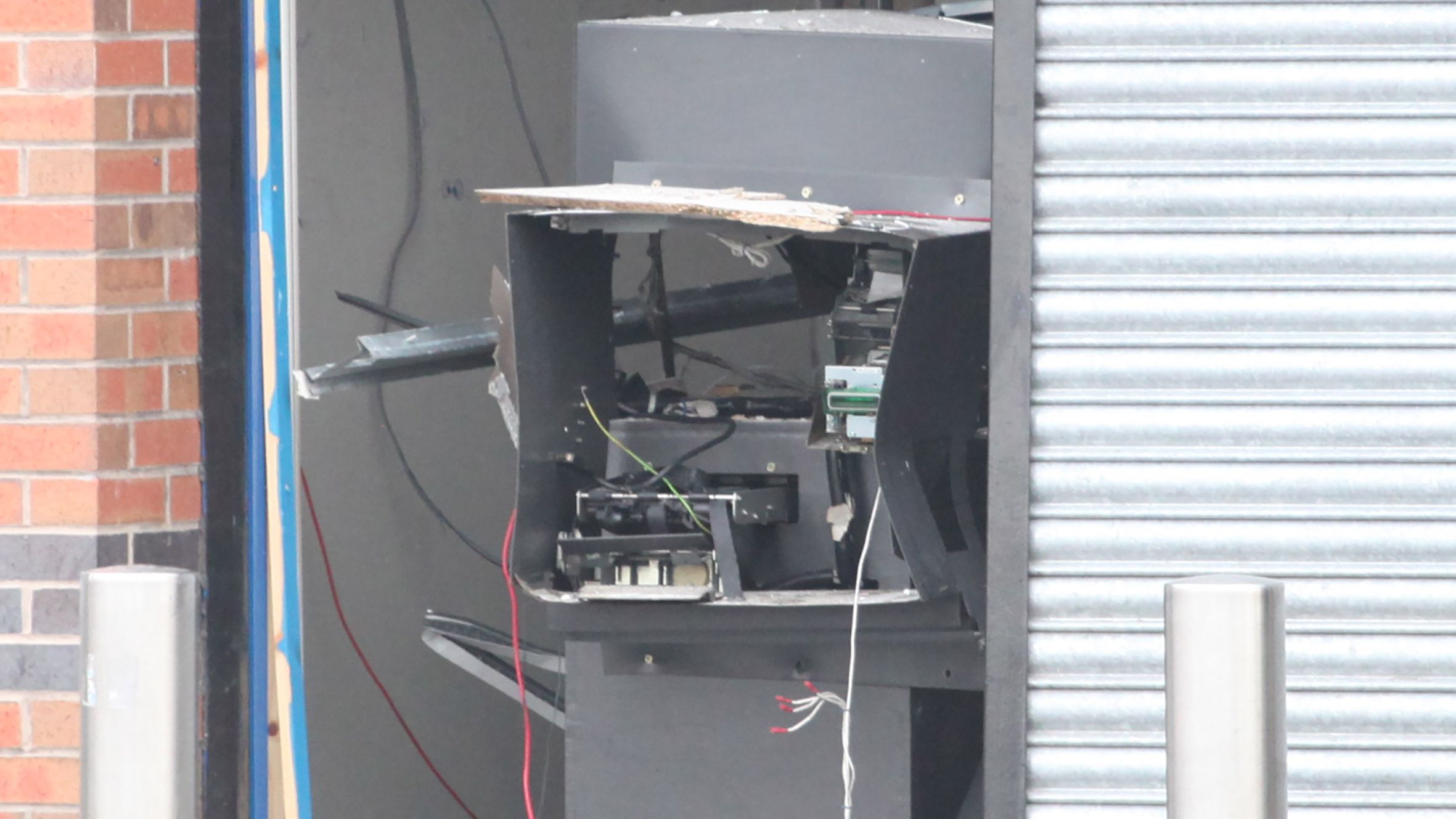 Coin Machine Explodes Man in a critical condition after an explosion at a cash machine in ...