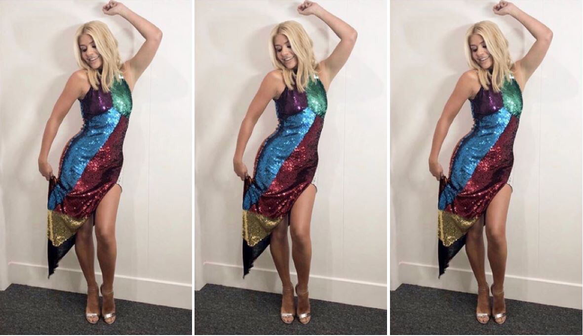 Holly willoughby outlet sequin dress