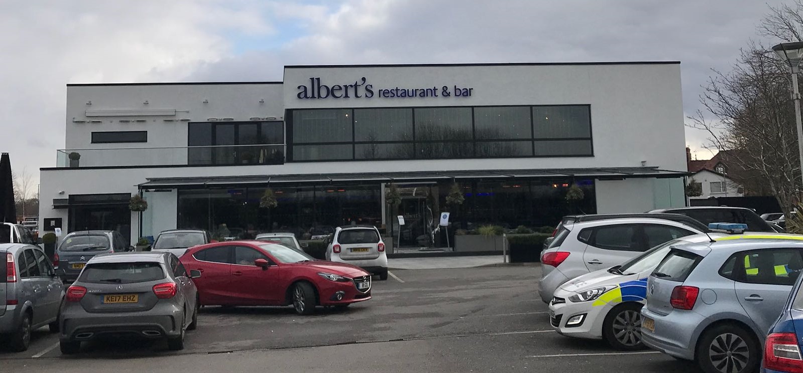 Man recovering in hospital after being shot in restaurant car park in