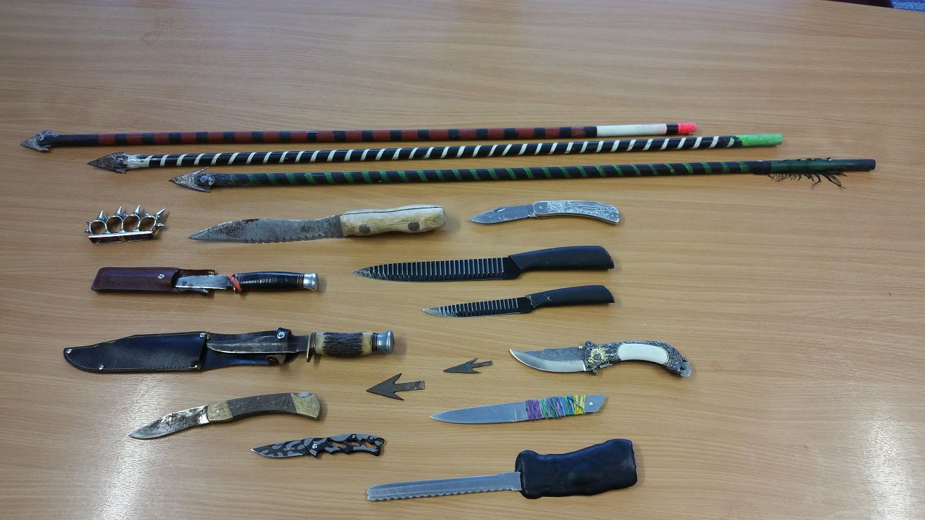 Over 100 knives handed in during Lancashire surrender | News - undefined