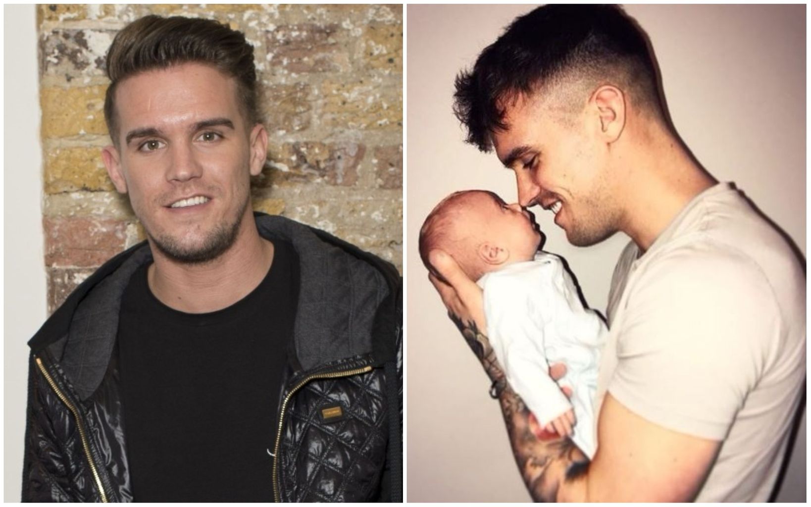 Gaz Beadle reveals huge tattoo in tribute to his son Chester ...