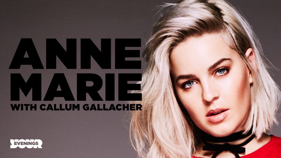 LISTEN AGAIN: Callum Gallacher speaks to Anne Marie | Music - Clyde 1 LISTEN AGAIN: Callum Gallacher speaks to Anne Marie | Music - Clyde 1