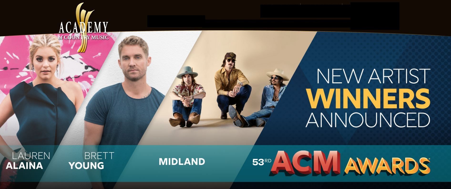 Early winners awarded ACM trophy Award Shows Downtown Country