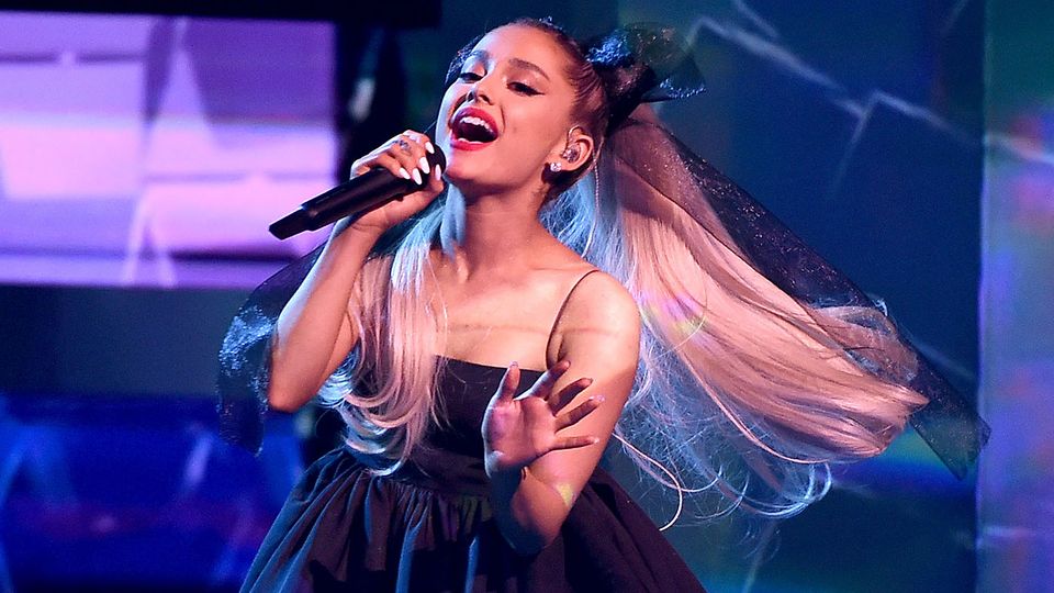 Ariana Grande performs 'No Tears Left To Cry' at the Billboard Awards 2018