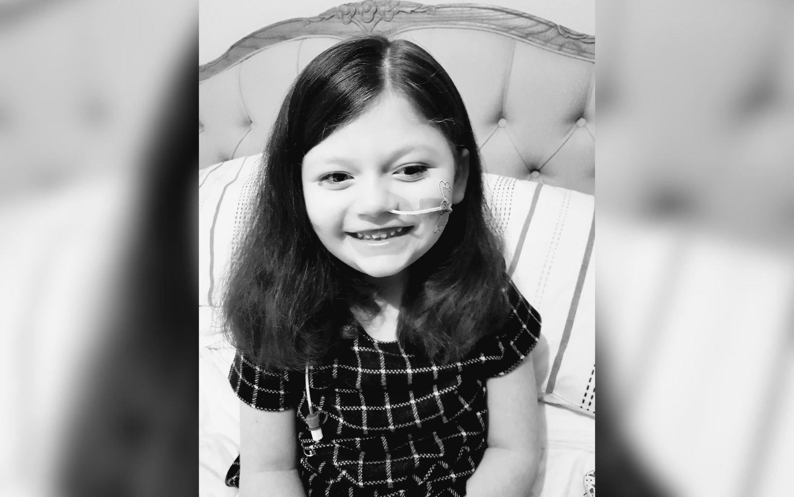 Seven year old Jessica from Co.Down has cerebral palsy, epilepsy and is