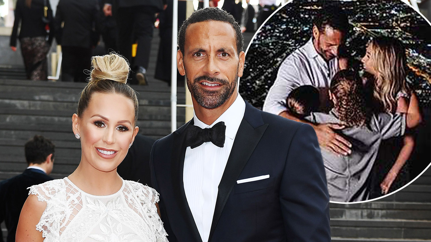 Rio Ferdinand's children reveal they're happy over his engagement to ...