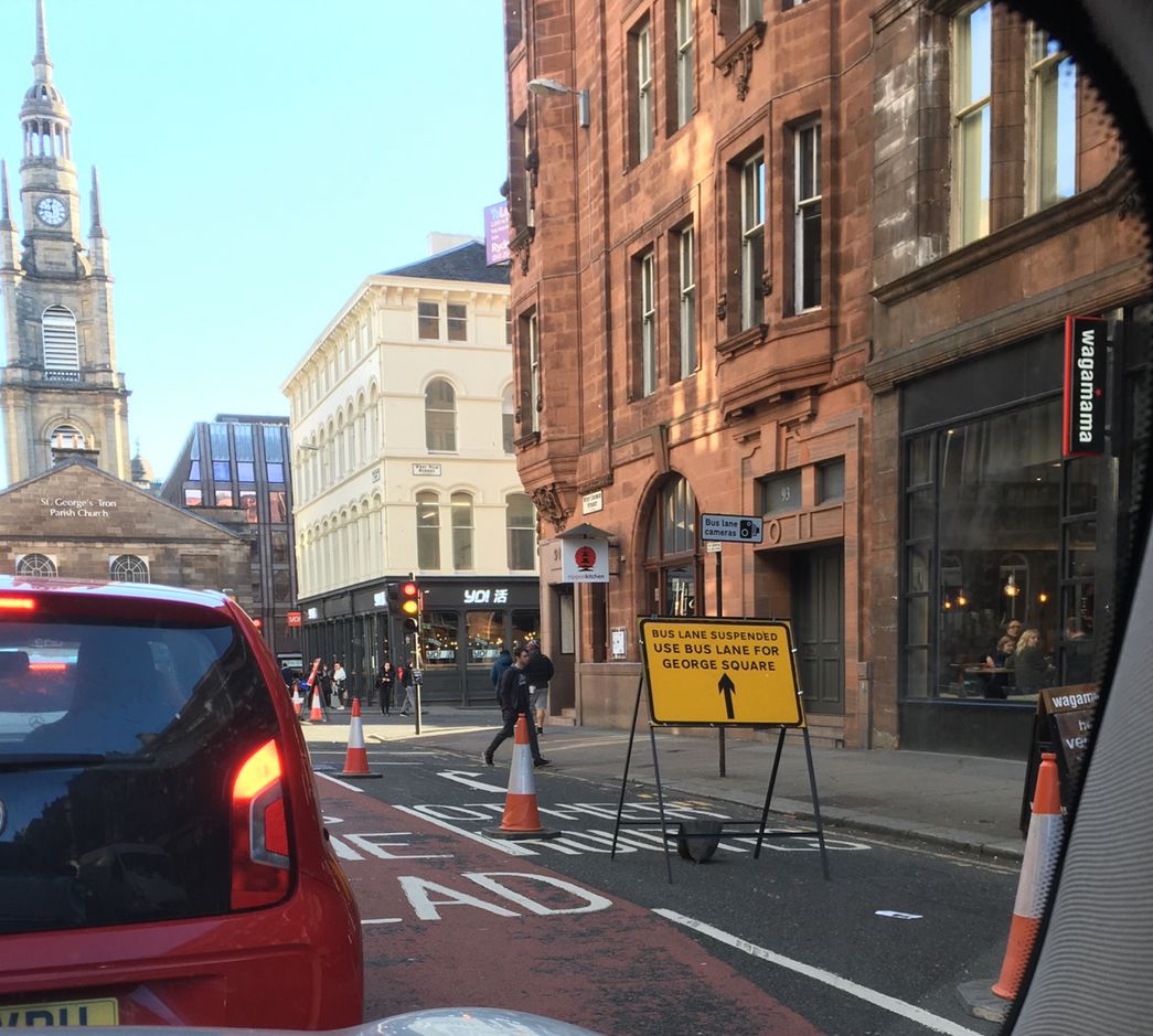 Lights, camera, FINED! Hundreds of Glasgow bus lane fines handed out by accident News Clyde 1