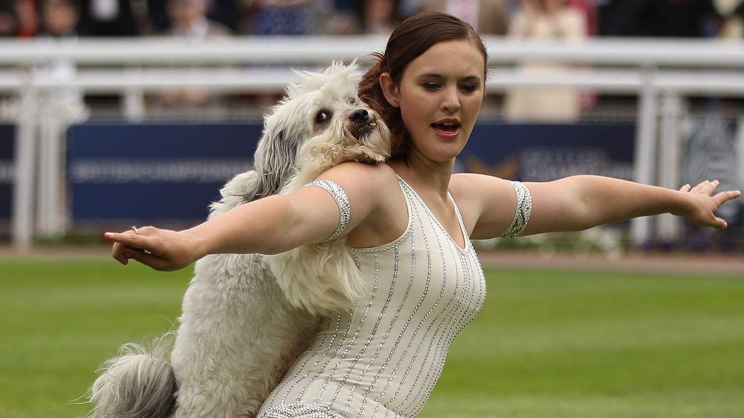 Ashleigh and Pudsey