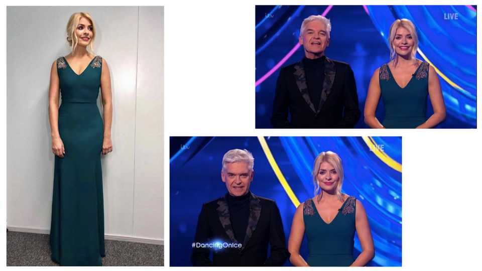 Jenny packham dress shop worn by holly willoughby