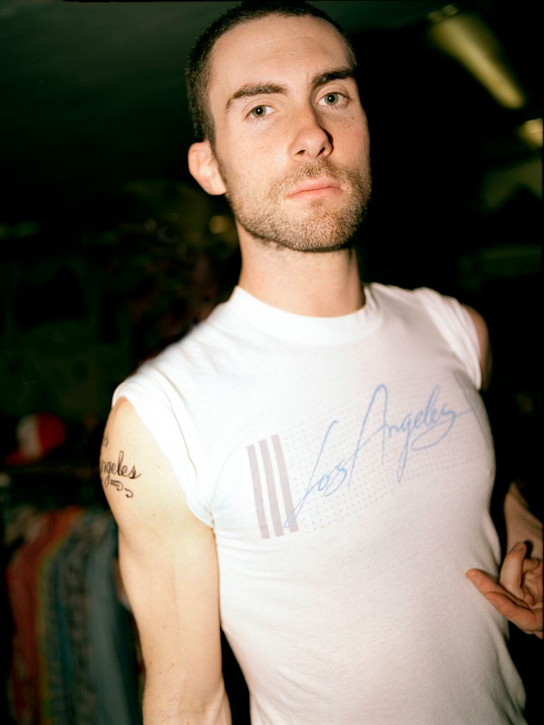 Adam Levine photoshoot in 2004 