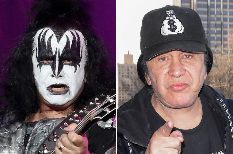 KISS’s Gene Simmons unmasked and without makeup 