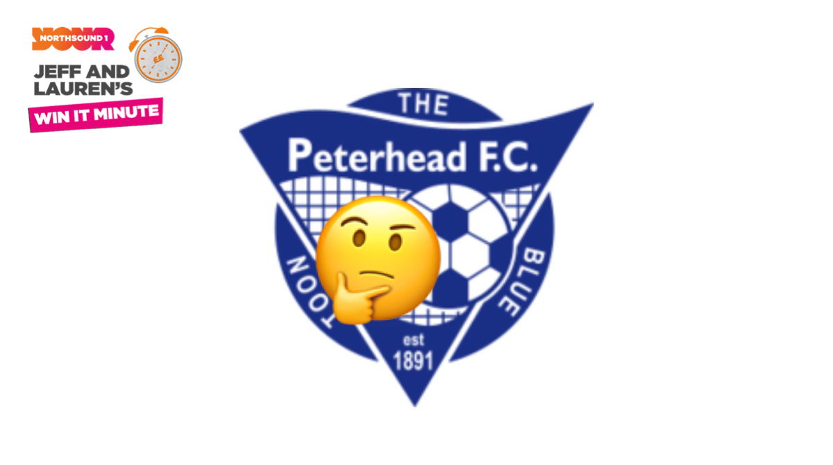 Win it Minute: What kind of animal features on the badge of Peterhead  Football Club? | Gaming - Northsound 1