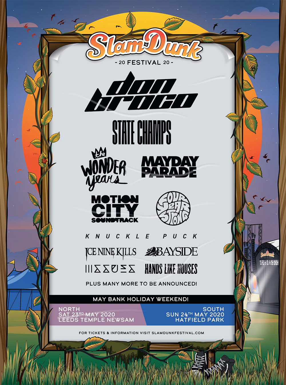 Don Broco and 10 more confirmed for Slam Dunk Festival 2020 | Music -  Kerrang! Radio