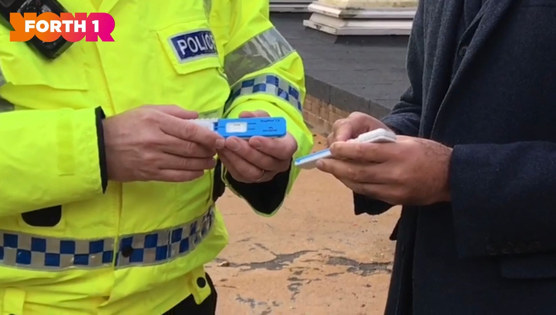 WATCH Roadside testing for drug driving coming soon News Forth 1