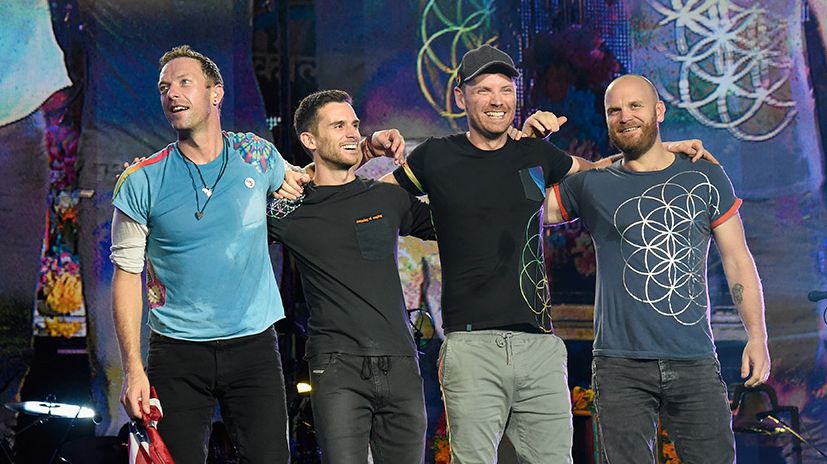 Coldplay man reveals all on his new kit