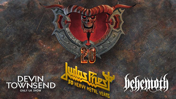 Judas Priest - 50 Heavy Metal Years show poster