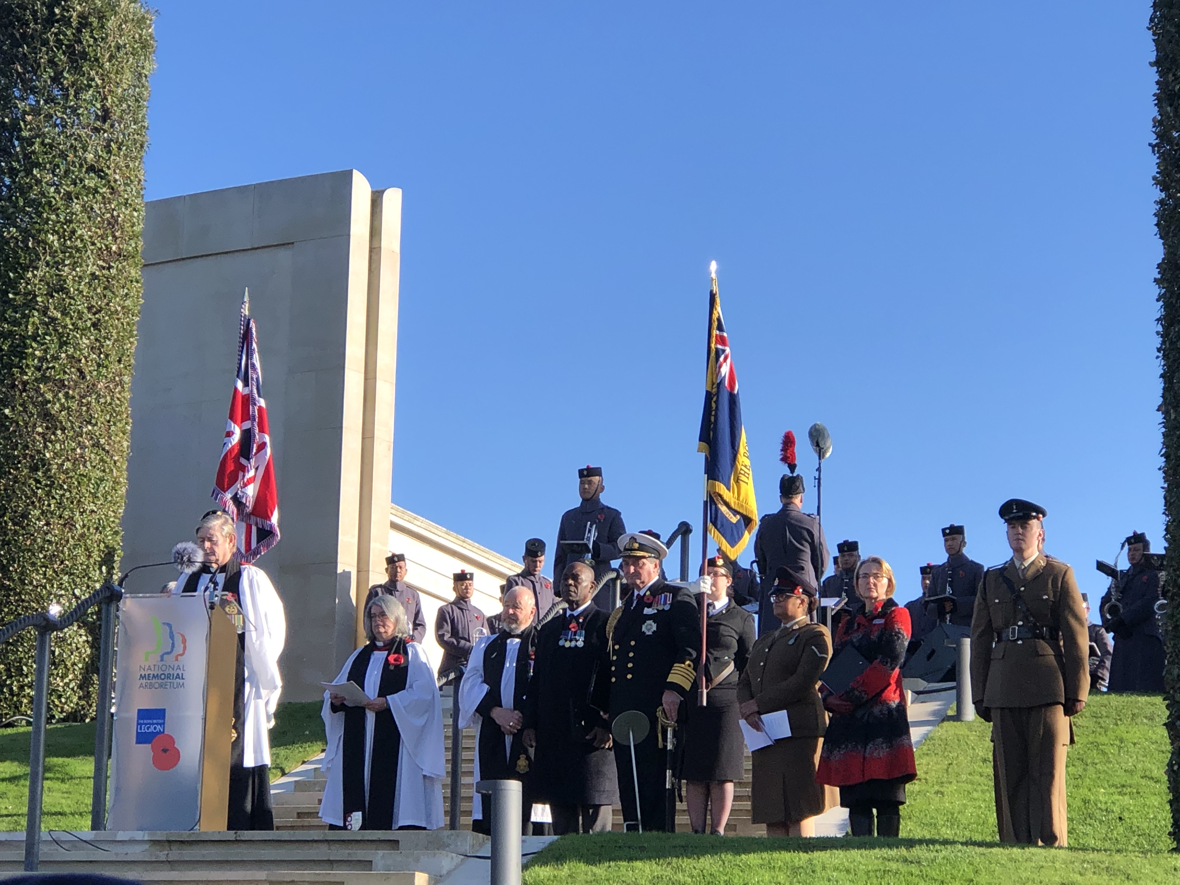 Thousands Travel To The National Memorial Arboretum On Remembrance ...