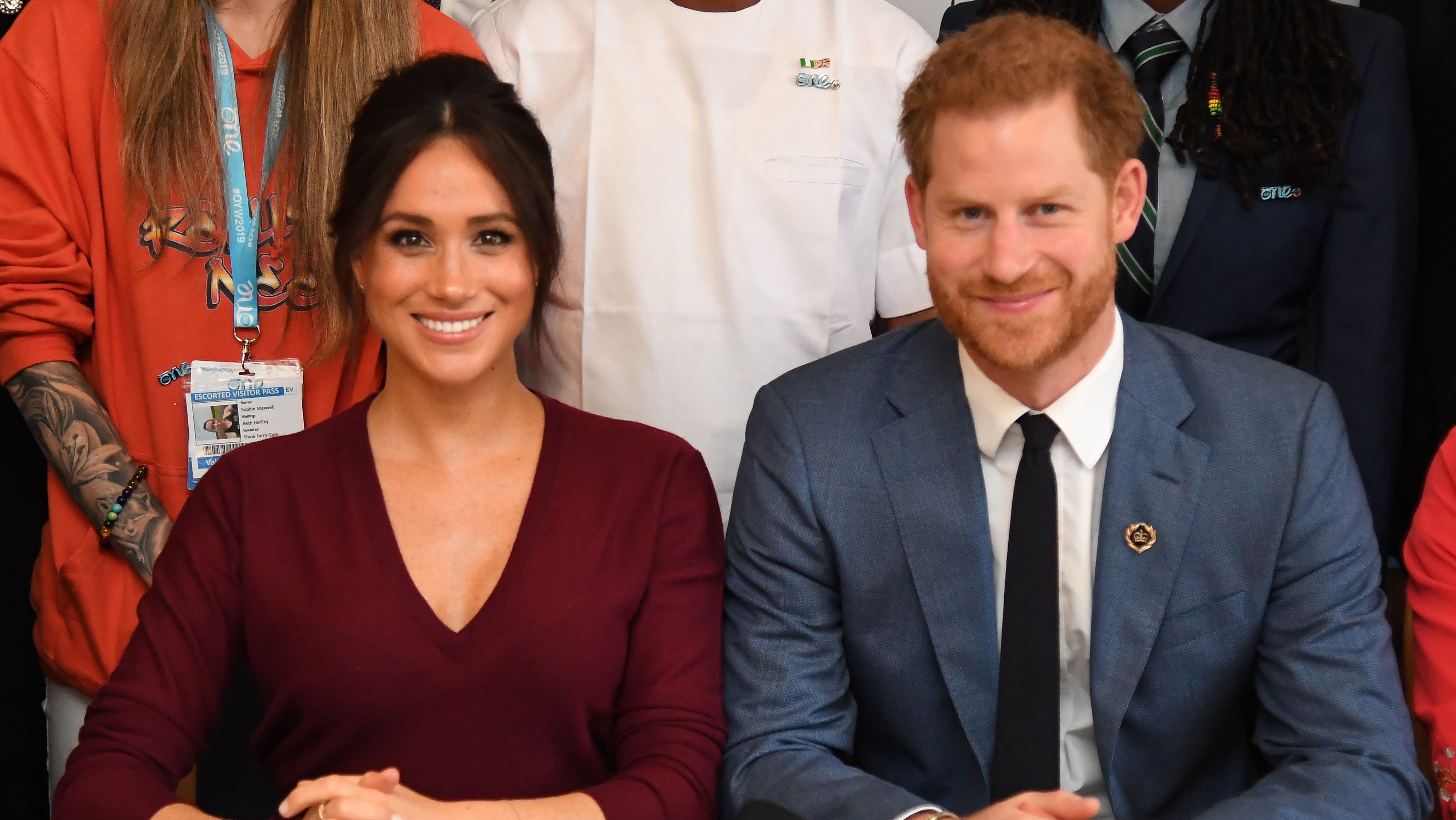 Prince Harry and Meghan Markle share unseen photo of baby Archie with ...