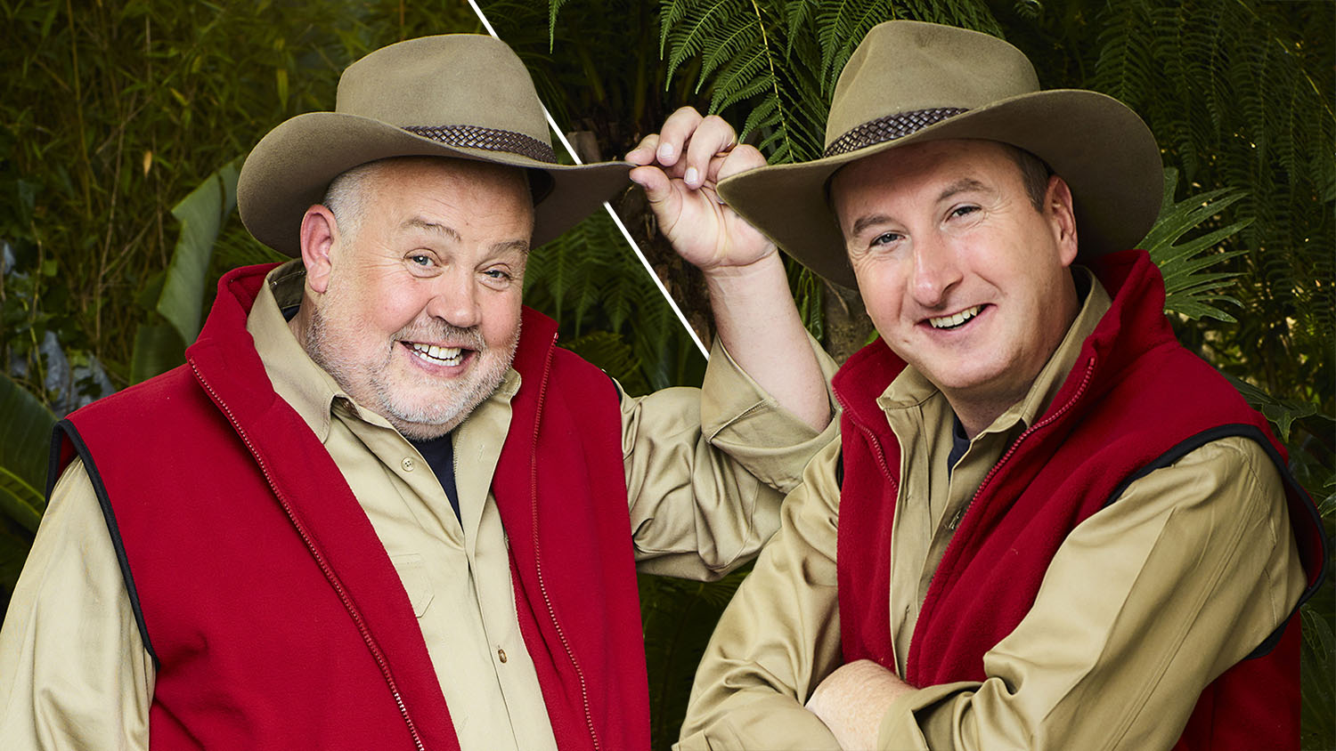 I'm A Celebrity... Get Me Out Of Here! new arrivals are Andrew Whyment and  Cliff Parisi