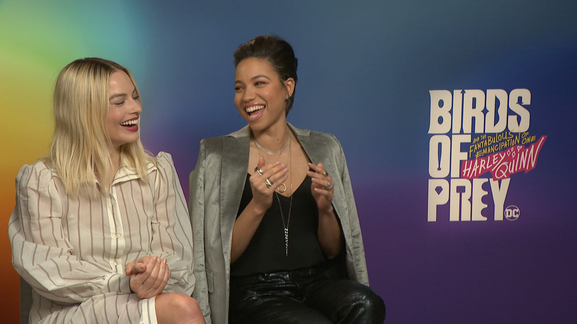 MARGOT ROBBIE AND Jurnee Smollett-Bell