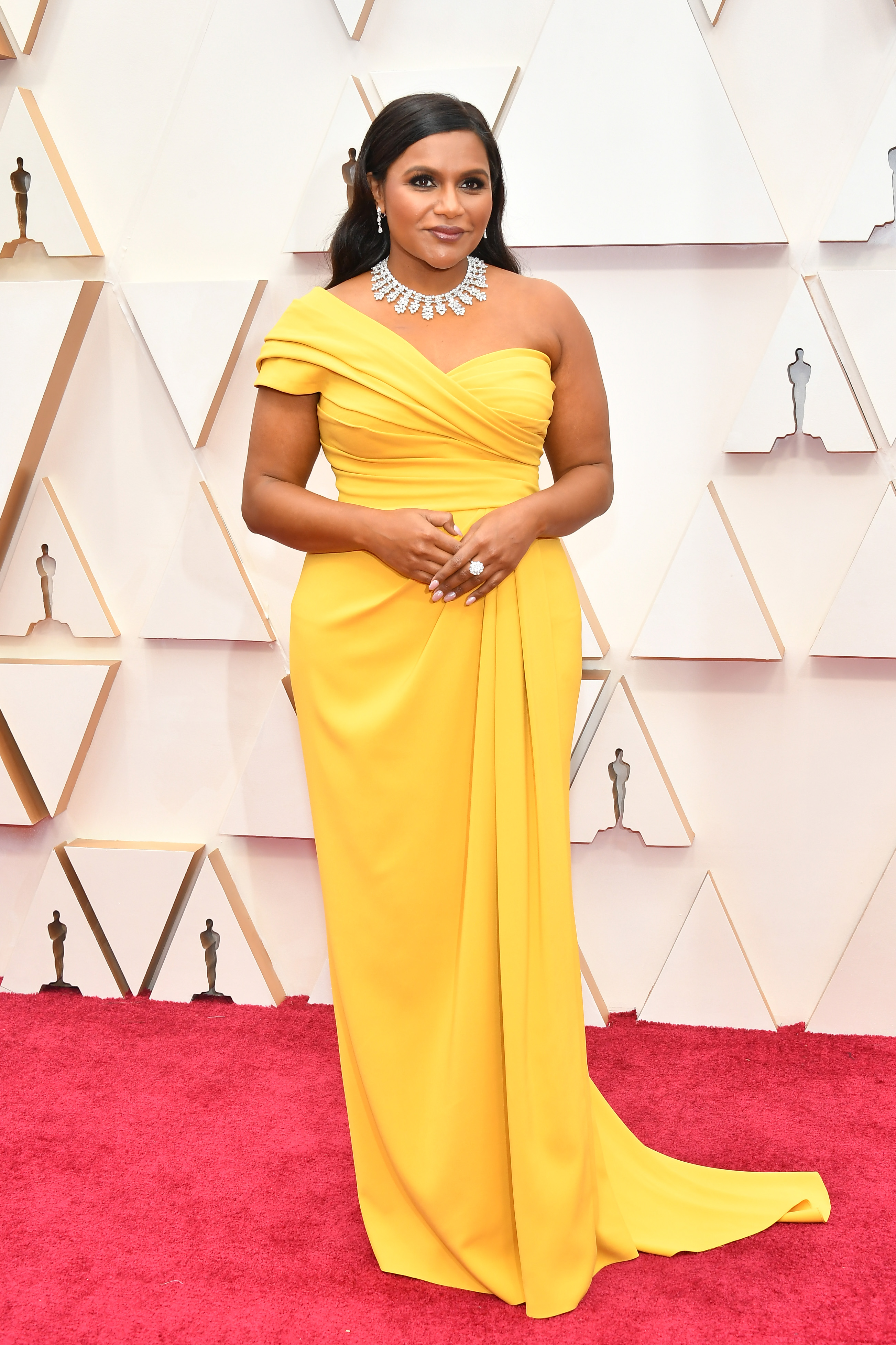 Yellow gown 2024 red carpet