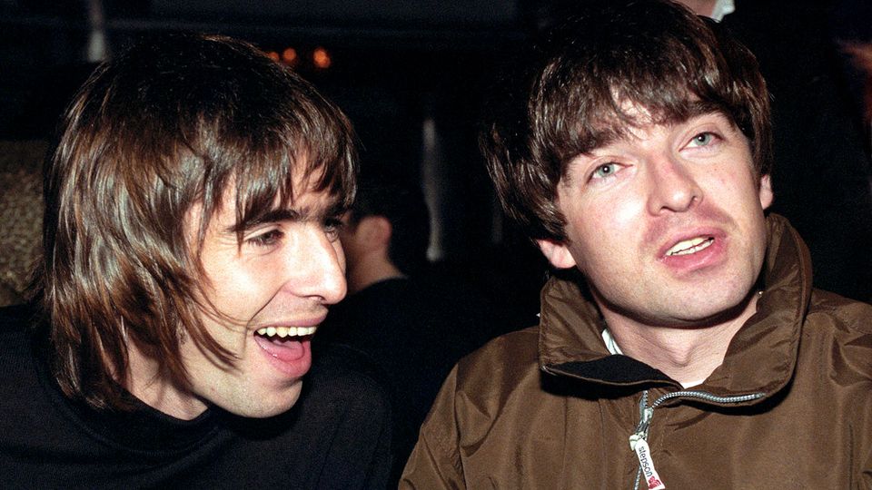 Rare Photos of Oasis's Liam and Noel Gallagher - Liam and Noel Gallagher  Through the Years