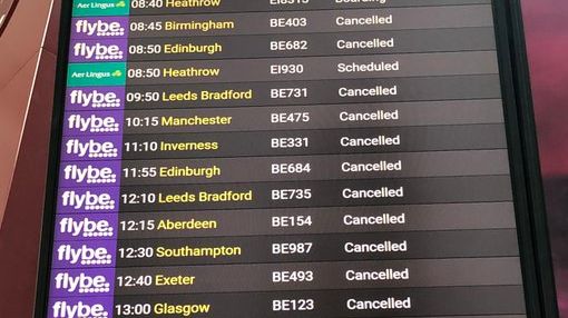 VIDEO: Talks under way to fill Flybe routes at Belfast City Airport ...