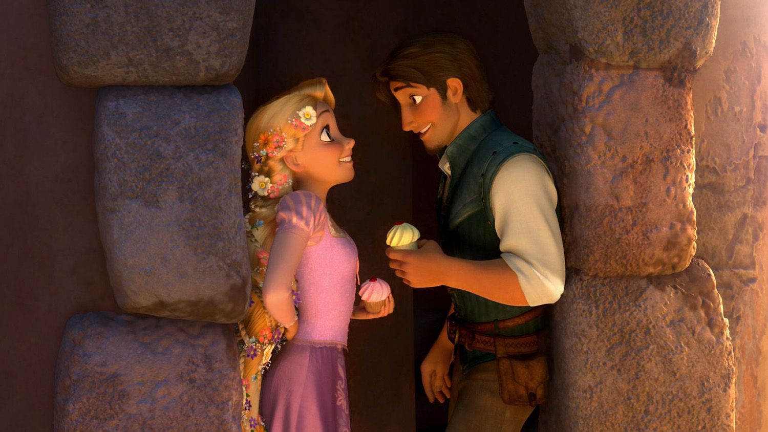 Flynn Rider e Rapunzel - Foto: Reprodução/Disney