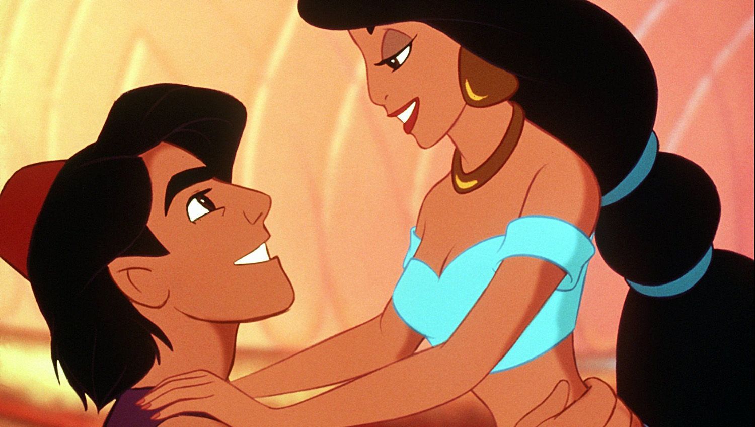 Aladdin e Princesa Jasmine - Foto: Reprodução/Disney