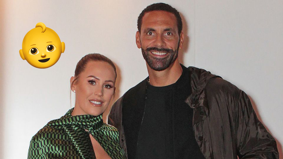 Kate and Rio Ferdinand reveal they are expecting their first child together