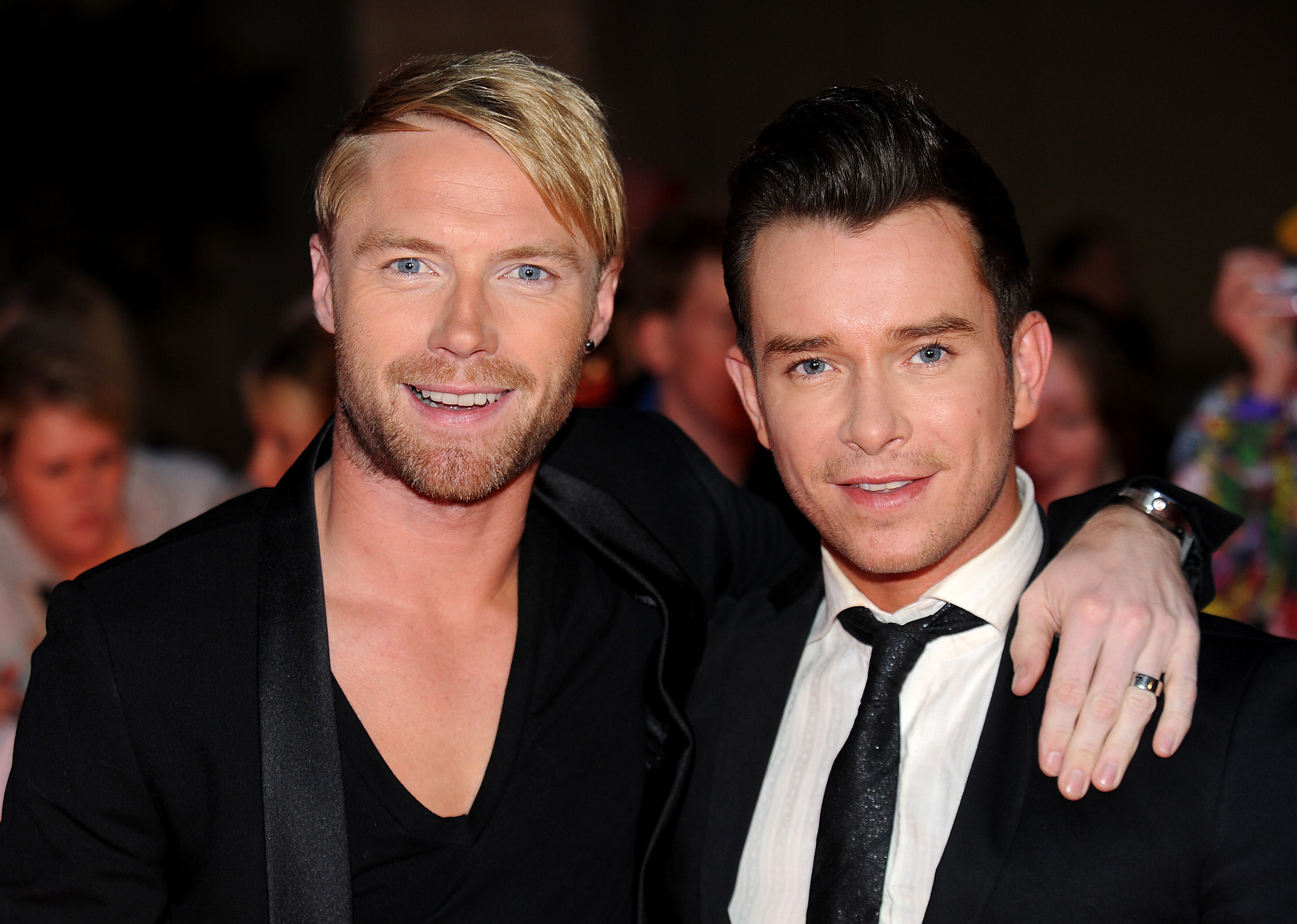 Ronan Keating and Stephen Gately