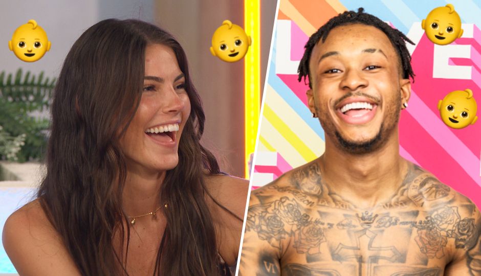 Love Island's Rebecca Gormley and Biggs Chris spark pregnancy rumour