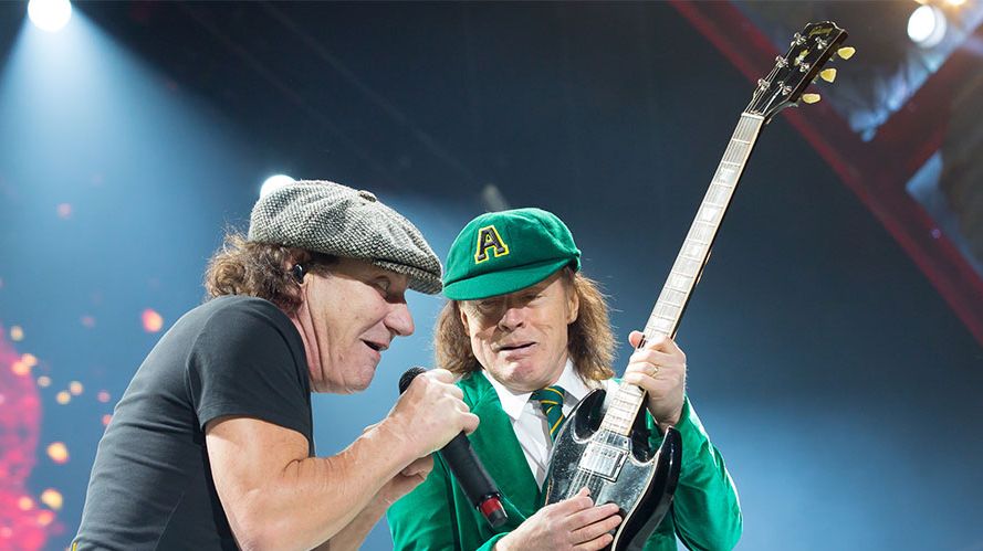 AC/DC storm to Number 1 with Power Up and set 2020 chart record