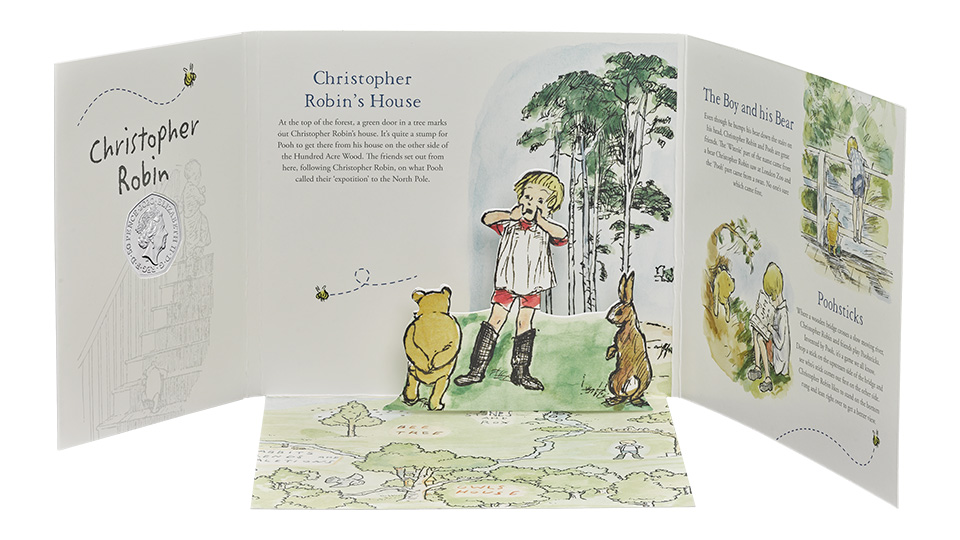 Christopher Robin 50p coin released as part of the Winnie the Pooh ...
